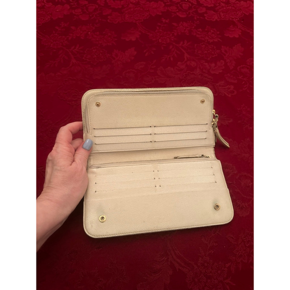 Louis Vuitton Brown & Beige Insolite Double Zip Double Snap Long Wallet - Picture 8 of 16